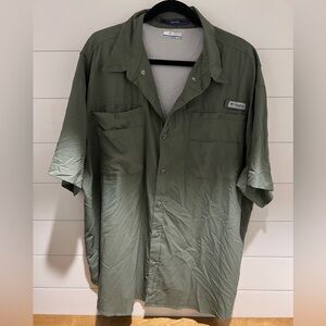 Columbia Olive Green Tamiami Shirt